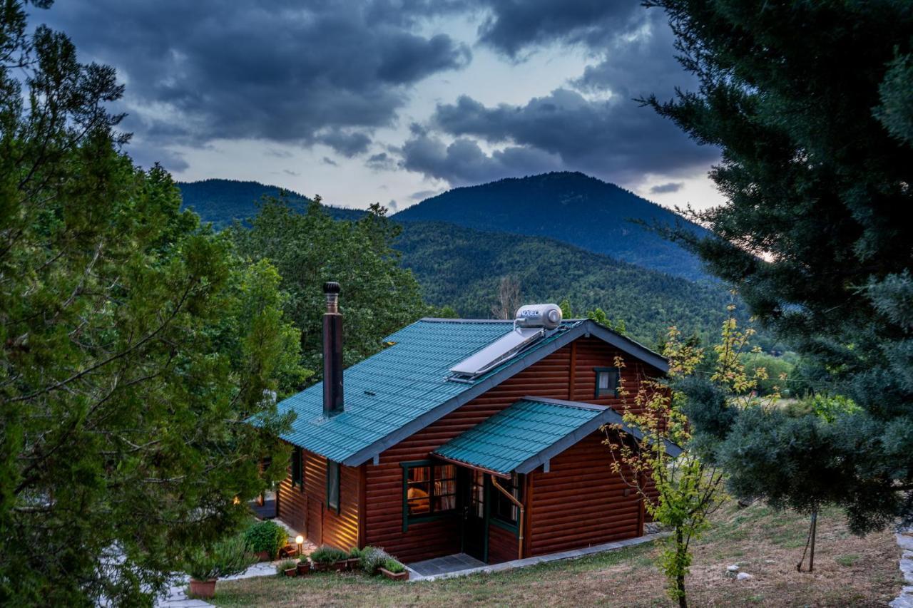 Chalet Likouresi Village Karpenisi Екстер'єр фото